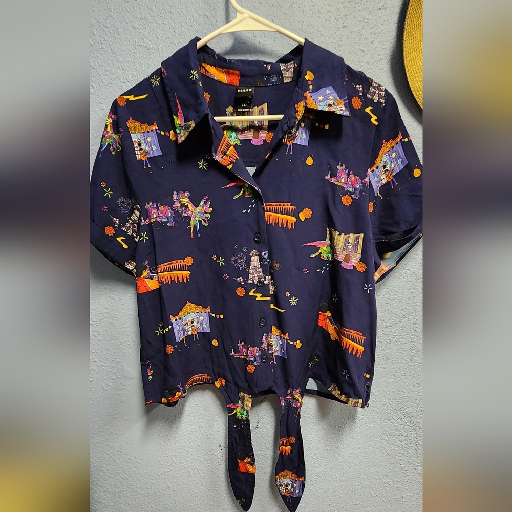 Pixar Coco crop top